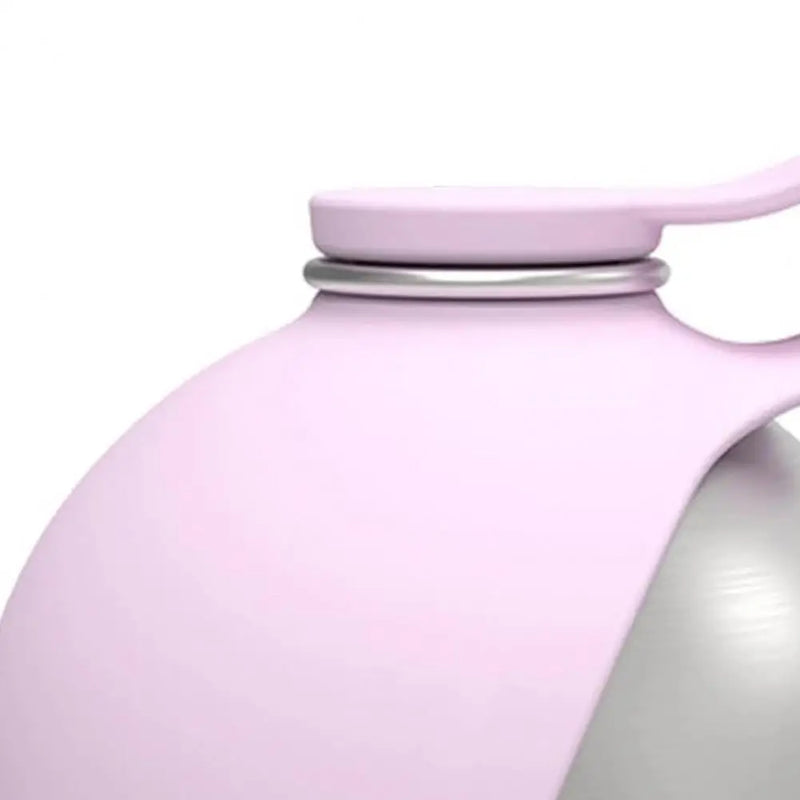 Bouteille d'eau sphérique portable pour chiens – avec bol pliable intégré