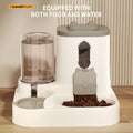 Distributeur automatique 2-en-1 pour chats – nourriture et eau toujours disponibles