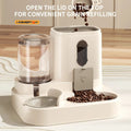 Distributeur automatique 2-en-1 pour chats – nourriture et eau toujours disponibles