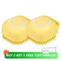 Brosse de Bain avec Distributeur de Shampooing – massage et nettoyage en douceur