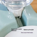 Distributeur 2-en-1 avec fontaine d'eau pour chiens et chats