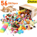 Ensemble de Jouets Variés pour Chats – 14, 28 ou 56 Pièces
