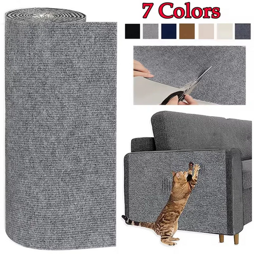 Protecteur Anti-Griffures pour Chats – Tapis Griffoir Adhésif Découpable