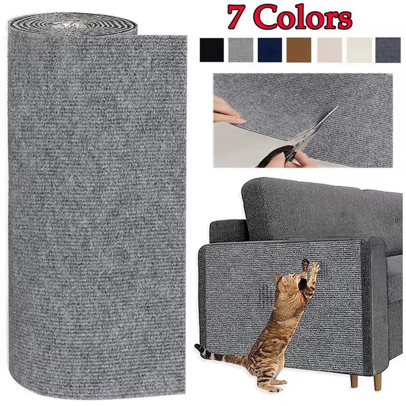 Protecteur Anti-Griffures pour Chats – Tapis Griffoir Adhésif Découpable