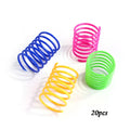 Jouets Ressorts Colorés pour Chat – 4, 8, 16 ou 20 Pièces