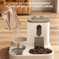 Distributeur automatique 2-en-1 pour chats – nourriture et eau toujours disponibles