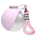 Bouteille d'eau sphérique portable pour chiens – avec bol pliable intégré