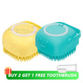 Brosse de Bain avec Distributeur de Shampooing – massage et nettoyage en douceur