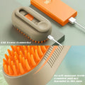 Brosse Vapeur 3-en-1 pour Chiens et Chats