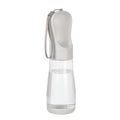 Bouteille d'eau portable 2-en-1 avec réservoir à nourriture