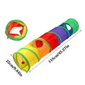 Tunnel de Jeu Pliable pour Chat et Petit Chien