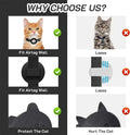 Collier réfléchissant pour chat compatible avec un Apple AirTag
