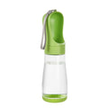 Bouteille d'eau portable 2-en-1 avec réservoir à nourriture