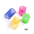 Jouets Ressorts Colorés pour Chat – 4, 8, 16 ou 20 Pièces