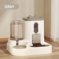 Distributeur automatique 2-en-1 pour chats – nourriture et eau toujours disponibles